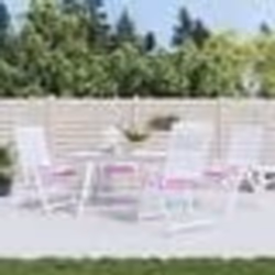 vidaXL Lot de 4 Coussins de Chaise de Jardin Galettes de Siège Antidérapantes Décoration Terrasse Patio Extérieur Rose 361093