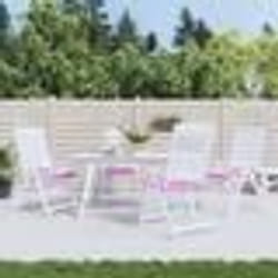 vidaXL Lot de 4 Coussins de Chaise de Jardin Galettes de Siège Antidérapantes Décoration Terrasse Patio Extérieur Rose 361093