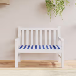 Donnez instantanément un nouveau look à votre maison avec ce coussin de banc de jardin ! Matériau durable : le tissu Oxford e ...