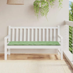 vidaXL Coussin de banc motif feuilles