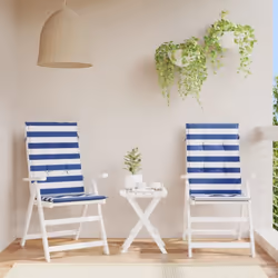 Donnez à votre espace de vie extérieur un nouveau look avec ces confortables coussins de chaise à dossier haut en un instant  ...