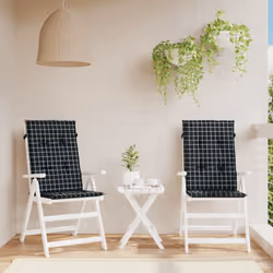 Donnez à votre espace de vie extérieur un nouveau look avec ces confortables coussins de chaise à dossier haut en un instant ...
