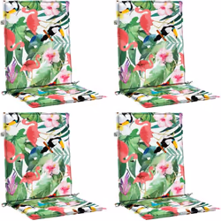 Donnez à votre espace de vie extérieur un nouveau look en un instant avec ces confortables coussins de chaise à dossier bas ! ...