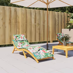 Donnez à votre espace de vie extérieur un nouveau look en un instant avec ce confortable coussin de chaise longue ! Matériau  ...