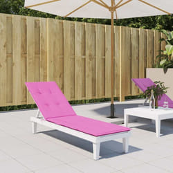 Vidaxl - Coussin de chaise longue rose tissu oxford