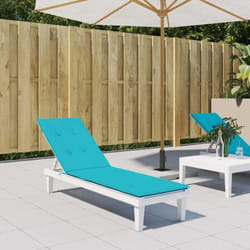 Vidaxl - Coussin de chaise longue turquoise tissu oxford