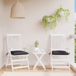 Donnez à votre espace de vie extérieur un nouveau look avec ces coussins de chaise confortables en un instant ! Matériau dura ...
