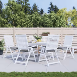 Donnez à votre espace de vie extérieur un nouveau look avec ces coussins de chaise confortables en un instant ! Matériau dura ...