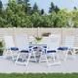 vidaXL Coussins de palette lot de 6 bleu 50x50x7 cm tissu oxford