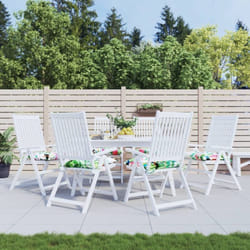 Vidaxl - Coussins de chaise lot de 6 multicolore 50x50x7 cm tissu oxford