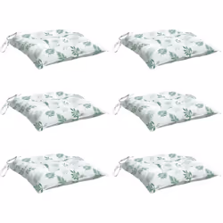 Donnez à votre espace de vie extérieur un nouveau look avec ces coussins de chaise confortables en un instant ! Matériau dura ...