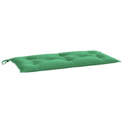 Coussin de banc de jardin vert 100x50x7 cm tissu oxford Vidaxl