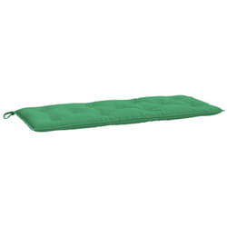 Coussin de banc de jardin vert 120x50x7 cm tissu oxford Vidaxl