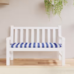 Donnez instantanément un nouveau look à votre maison avec ce coussin de banc de jardin ! Tissu durable : le polyester est un ...