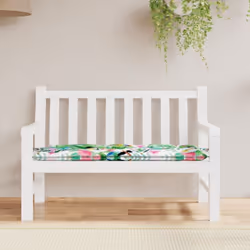 Donnez instantanément un nouveau look à votre maison avec ce coussin de banc de jardin ! Tissu durable : le polyester est un ...