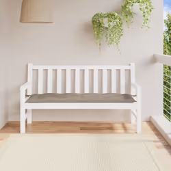 Donnez instantanément un nouveau look à votre maison avec ce coussin de banc de jardin ! Matériau durable : le tissu Oxford e ...