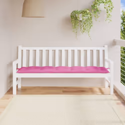 Donnez instantanément un nouveau look à votre maison avec ce coussin de banc de jardin ! Matériau durable : le tissu Oxford e ...