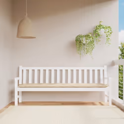 Donnez instantanément un nouveau look à votre maison avec ce coussin de banc de jardin ! Matériau durable : le tissu Oxford e ...