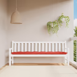 Donnez instantanément un nouveau look à votre maison avec ce coussin de banc de jardin ! Matériau durable : le tissu Oxford e ...