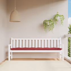 Donnez instantanément un nouveau look à votre maison avec ce coussin de banc de jardin ! Matériau durable : le tissu Oxford e ...
