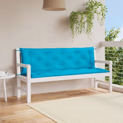 Donnez instantanément un nouveau look à votre maison avec ces coussins de banc de jardin ! Tissu durable : le polyester est u ...
