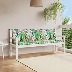 Vidaxl - Coussins de banc de jardin 2 pcs multicolore tissu Oxford