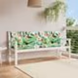 vidaXL Coussins de banc de jardin lot de 2 multicolore 200x50x7 cm