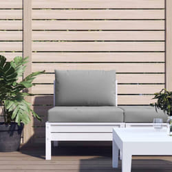 Coussins de palette lot de 2 gris tissu oxford Vidaxl