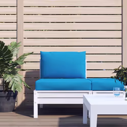 Donnez à votre espace de vie extérieur un nouveau look avec ces coussins de palette confortables en un instant ! Matériau dur ...