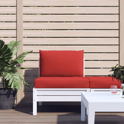 Coussins de palette lot de 2 rouge tissu oxford - Vidaxl
