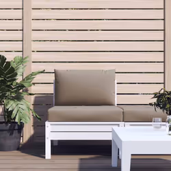 Donnez à votre espace de vie extérieur un nouveau look avec ces coussins de palette confortables en un instant ! Matériau dur ...