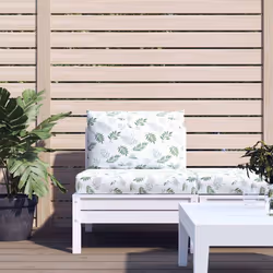 Donnez à votre espace de vie extérieur un nouveau look avec ces coussins de palette confortables en un instant ! Tissu durabl ...