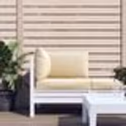 vidaXL Coussins de palette lot de 3 beige tissu oxford