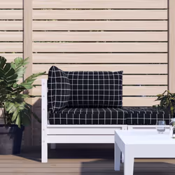 Donnez à votre espace de vie extérieur un nouveau look avec ces coussins de palette confortables en un instant ! Matériau dur ...