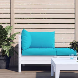Vidaxl - Coussins de palette lot de 3 turquoise tissu Oxford