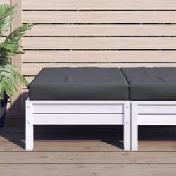 Coussin de palette anthracite 60x60x8 cm tissu oxford Vidaxl