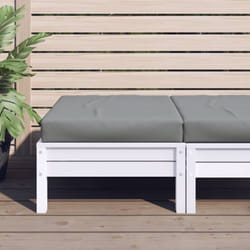 Vidaxl - Coussin de palette gris 60x60x8 cm tissu oxford