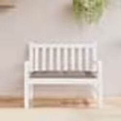 vidaXL Coussin de banc de jardin taupe 110x50x7 cm tissu oxford