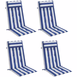 Donnez à votre espace de vie extérieur un nouveau look avec ces confortables coussins de chaise à dossier haut en un instant ...
