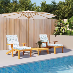 Donnez à votre espace de vie extérieur un nouveau look en un instant avec ces confortables coussins de chaise longue en un in ...