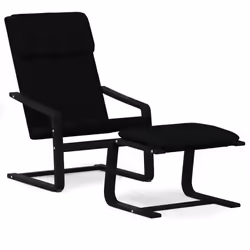 VidaXL 3154419, Tissu, Noir, Coton, 510 mm, 410 mm, 400 mm