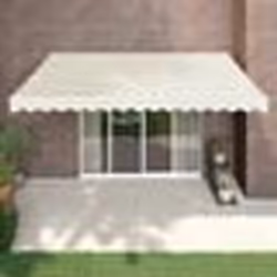 vidaXL Auvent rétractable automatique crème 4,5x3 m