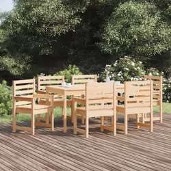 Cet ensemble à manger de jardin classique en bois est parfait pour une utilisation à l'extérieur et est conçu pour être le po ...