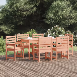 Cet ensemble à manger de jardin classique en bois est parfait pour une utilisation à l'extérieur et est conçu pour être le po ...