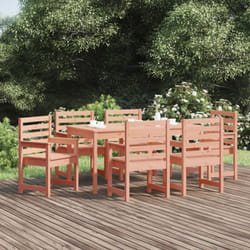 Vidaxl - Ensemble à manger de jardin 7 pcs bois massif Douglas