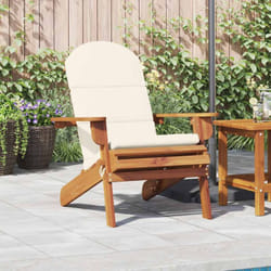 Vidaxl - Chaise de jardin Adirondack avec coussins bois massif d'acacia