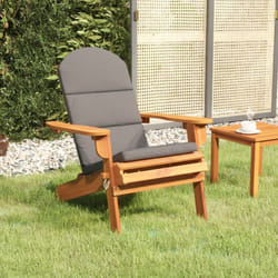 VidaXL 360032 chaise d'extérieur Terrace Siège rembourré Bois d'acacia Gris