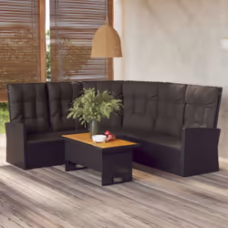 Le canapé d'angle inclinable est un choix idéal pour vous détendre et profiter du beau temps, faire une sieste ou discuter av ...
