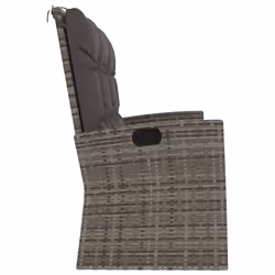 VidaXL 362184 banc de jardin Rotin, Acier - Vue supplémentaire 4