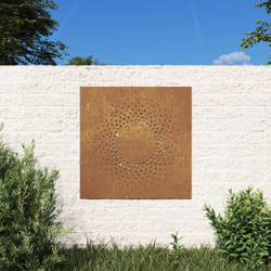Vidaxl - Décoration murale jardin 55x55 cm acier corten design du soleil